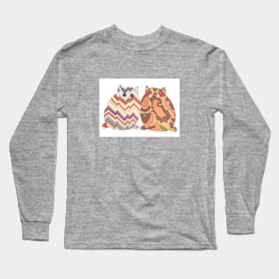 2 Fat Cats Long Sleeve T-Shirt